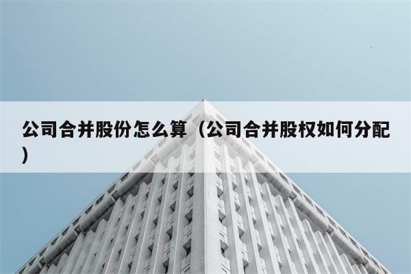 公司合并股份怎么算（公司合并股权如何分配） 