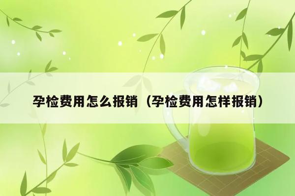 孕检费用怎么报销（孕检费用怎样报销） 