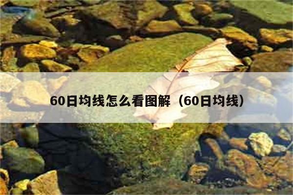 60日均线怎么看图解（60日均线） 