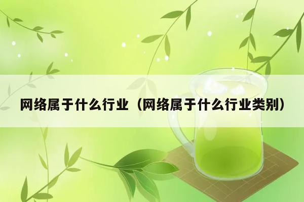 网络属于什么行业（网络属于什么行业类别） 