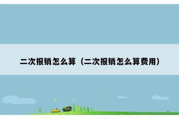 二次报销怎么算（二次报销怎么算费用） 