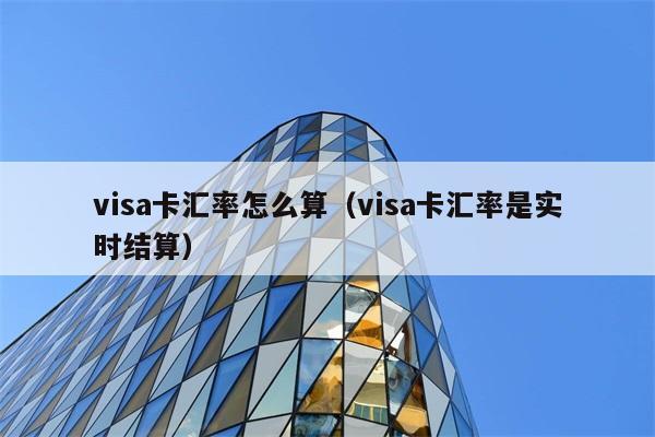 visa卡汇率怎么算（visa卡汇率是实时结算） 