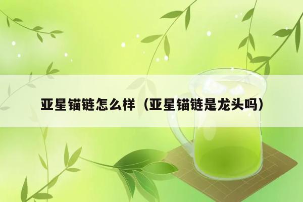 亚星锚链怎么样（亚星锚链是龙头吗） 