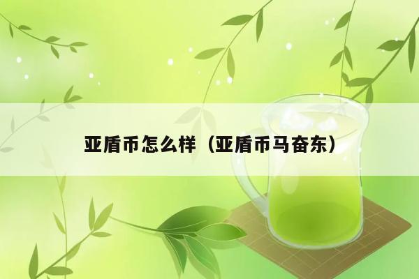 亚盾币怎么样（亚盾币马奋东） 