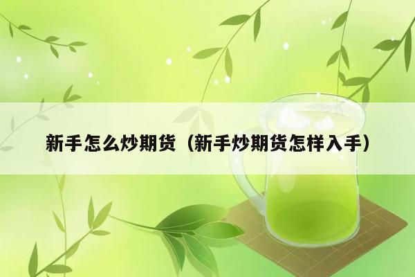 新手怎么炒期货（新手炒期货怎样入手） 