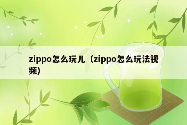 zippo怎么玩儿（zippo怎么玩法视频） 