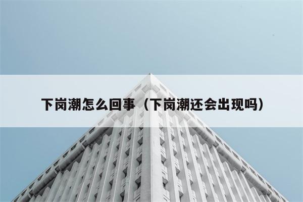 下岗潮怎么回事（下岗潮还会出现吗） 