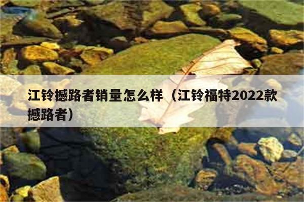 江铃撼路者销量怎么样（江铃福特2022款撼路者） 