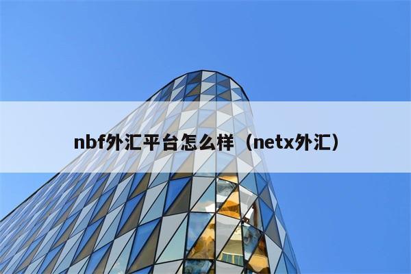 nbf外汇平台怎么样（netx外汇） 