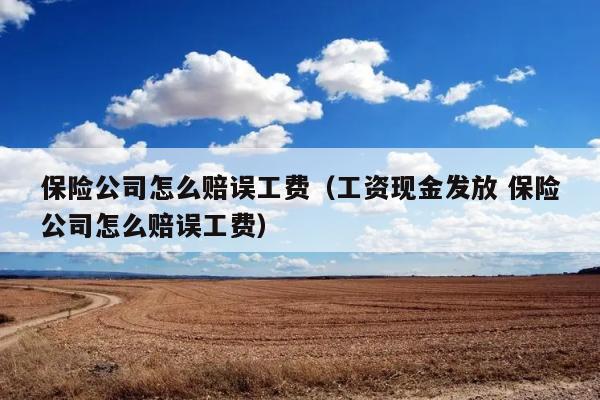 保险公司怎么赔误工费（工资现金发放 保险公司怎么赔误工费） 