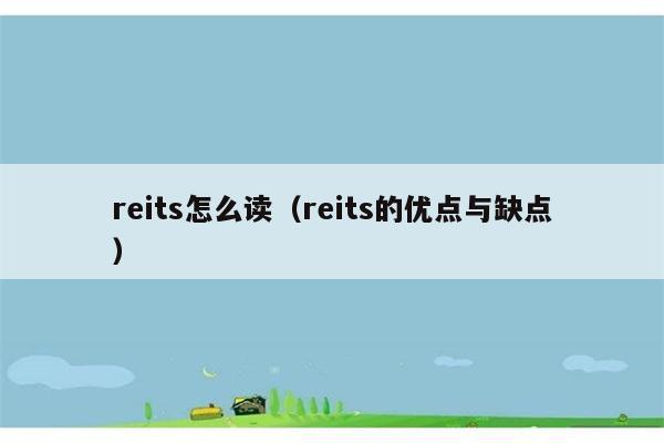 reits怎么读（reits的优点与缺点） 