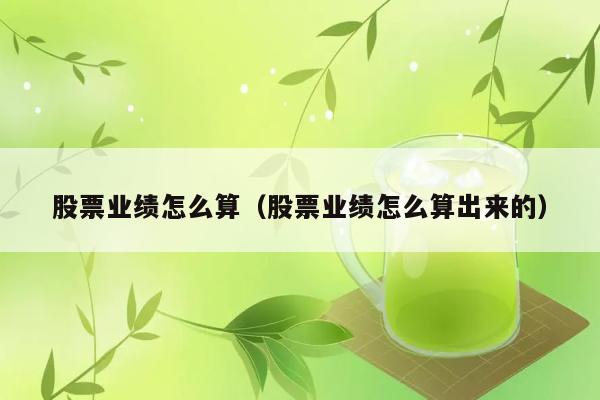 股票业绩怎么算（股票业绩怎么算出来的） 