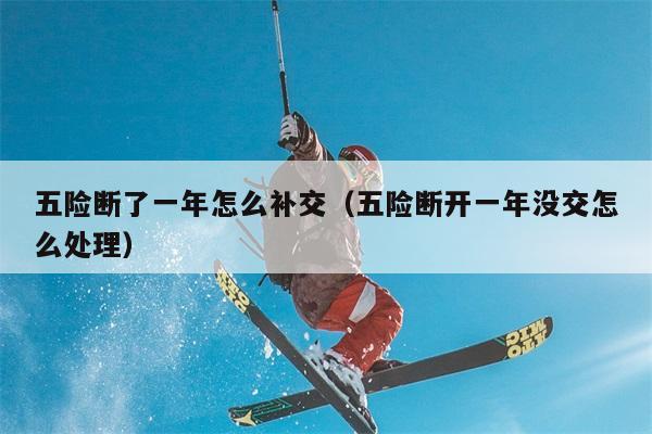 五险断了一年怎么补交（五险断开一年没交怎么处理） 