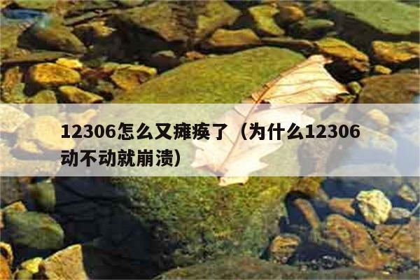 12306怎么又瘫痪了（为什么12306动不动就崩溃） 