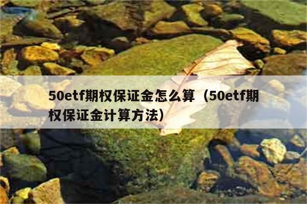 50etf期权保证金怎么算（50etf期权保证金计算方法） 